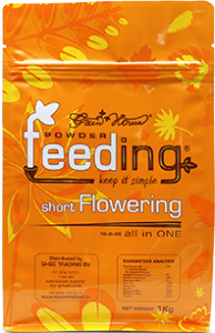 Short Flowering 1 kg  Powder Feeding | Green House Seeds