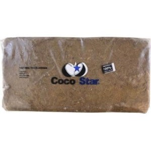 Substrat kokosowy COCOSTAR 11L - substrat kokosowy sprasowany, kokos