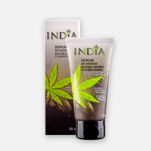 Serum do bardzo suchej skóry z Olejem z Konopi - India