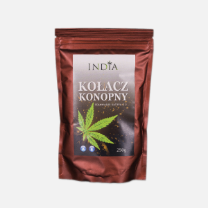 Kołacz Konopny (otręby) 250g - India