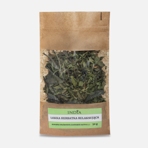 Lekka Herbatka Konopna, Relaksująca 50g - India