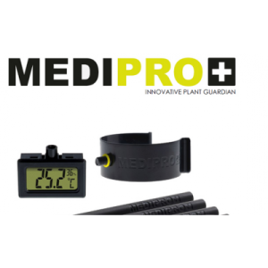 Elektroniczny termo-higrometr z uchwytem do gniazda