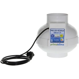 Went.PK125-ECblue 680m3/h +cyfrowy regulator prędkości i temp.